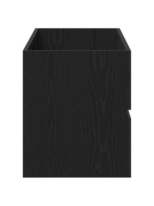 Allaskaappi musta tammi 100x38,5x45 cm tekninen puu