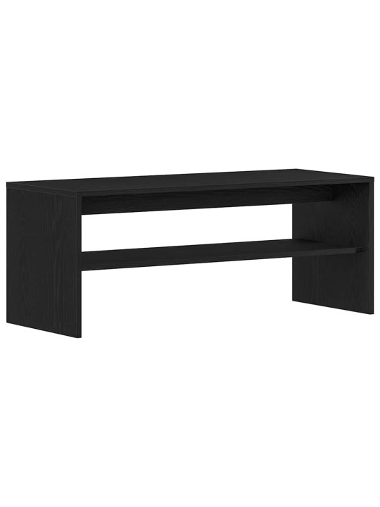 Tv-taso musta 100x40x40 cm lastulevy