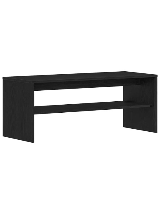 Tv-taso musta 100x40x40 cm lastulevy