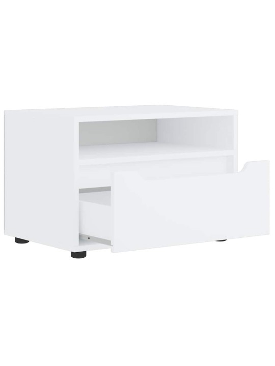 Tv-kaappi visnes valkoinen 60x40x38 cm engineered wood