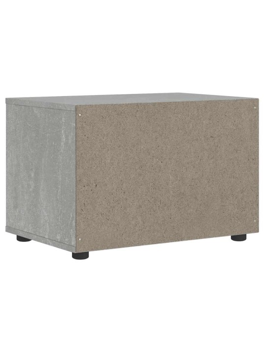 Tv-kaappi visnes betoninharmaa 60x40x38 cm tekninen puu