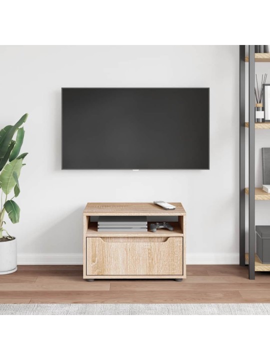 Tv-kaappi visnes sonoma tammi 60x40x38 cm tekninen puu
