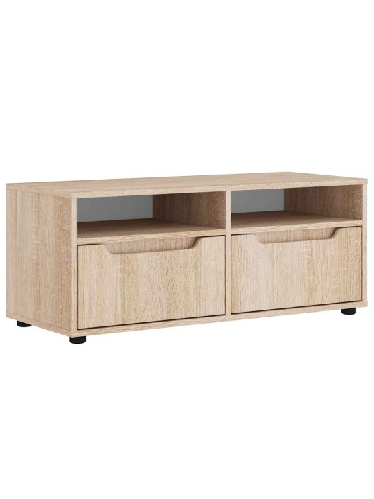 Tv-kaappi visnes sonoma tammi 100x40x38 cm tekninen puu