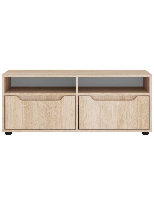 Tv-kaappi visnes sonoma tammi 100x40x38 cm tekninen puu