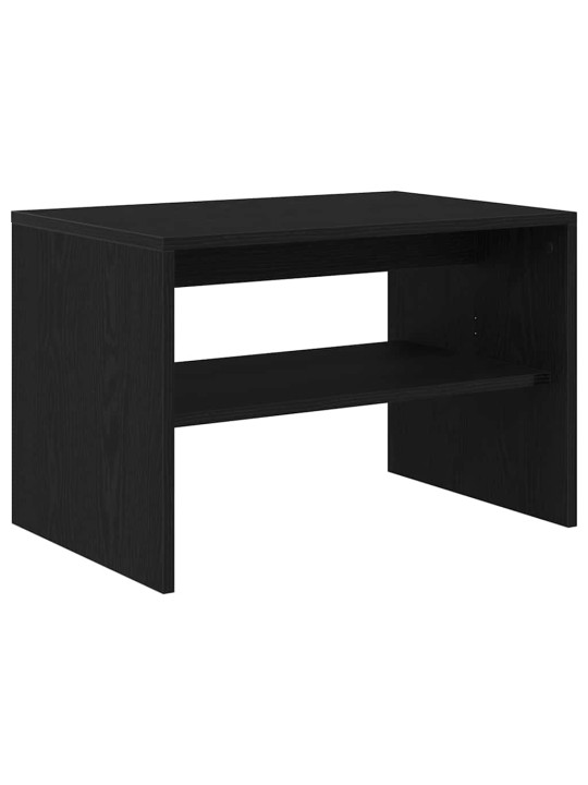 Tv-kaappi musta tammi 60x40x40 cm tekninen puu