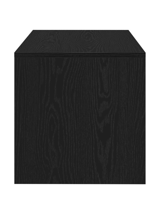 Tv-kaappi musta tammi 60x40x40 cm tekninen puu