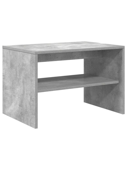Tv kaappi betonin harmaa 60x40x40 cm engineered wood