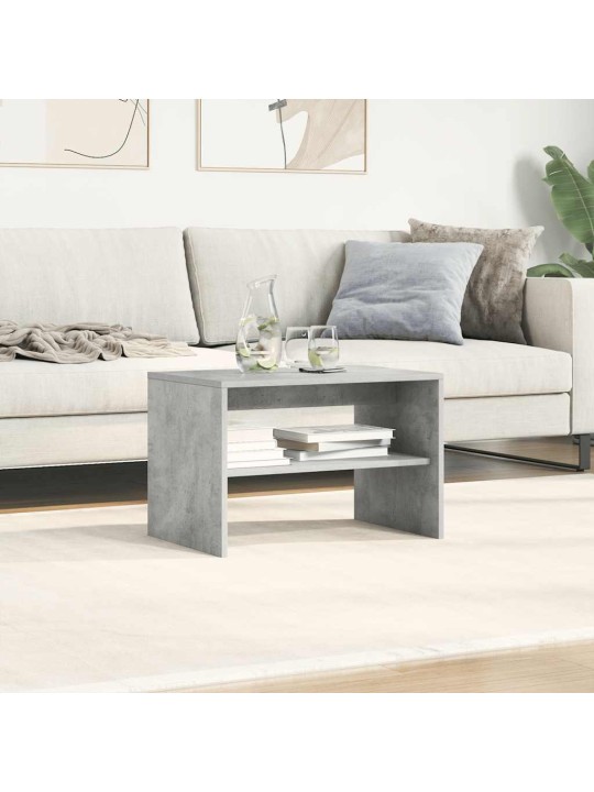 Tv kaappi betonin harmaa 60x40x40 cm engineered wood