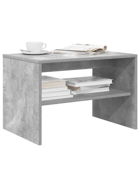 Tv kaappi betonin harmaa 60x40x40 cm engineered wood