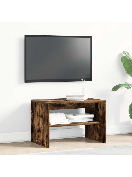 Tv kaappi savustettu tammi 60x40x40 cm engineered wood
