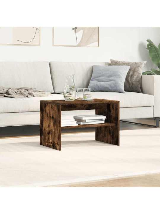 Tv kaappi savustettu tammi 60x40x40 cm engineered wood