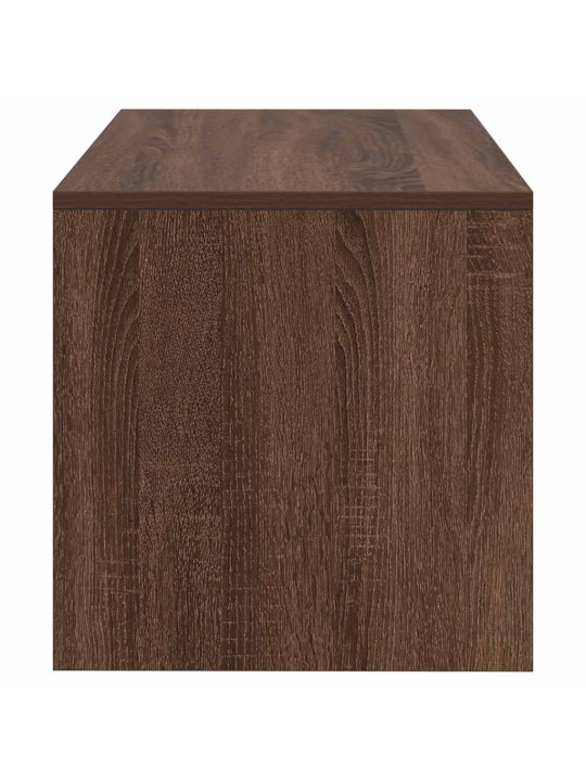 Tv kaappi ruskea tammi 60x40x40 cm engineered wood