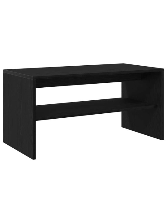 Tv-kaappi musta tammi 80x40x40 cm engineered wood
