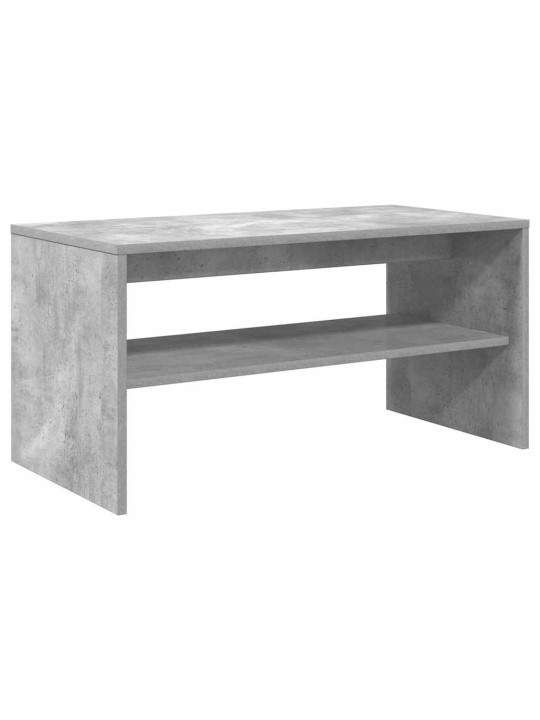 Tv-taso betoninharmaa 80x40x40 cm lastulevy
