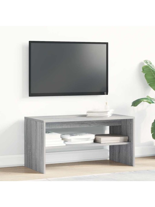 Tv-taso harmaa sonoma 80x40x40 cm tekninen puu