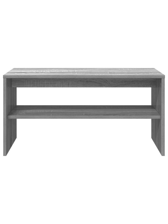 Tv-taso harmaa sonoma 80x40x40 cm tekninen puu
