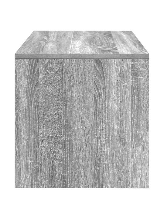 Tv-taso harmaa sonoma 80x40x40 cm tekninen puu