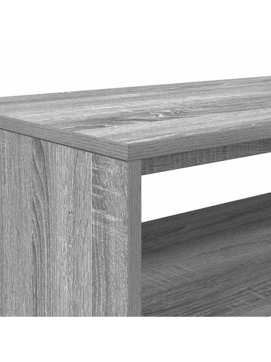Tv-taso harmaa sonoma 80x40x40 cm tekninen puu