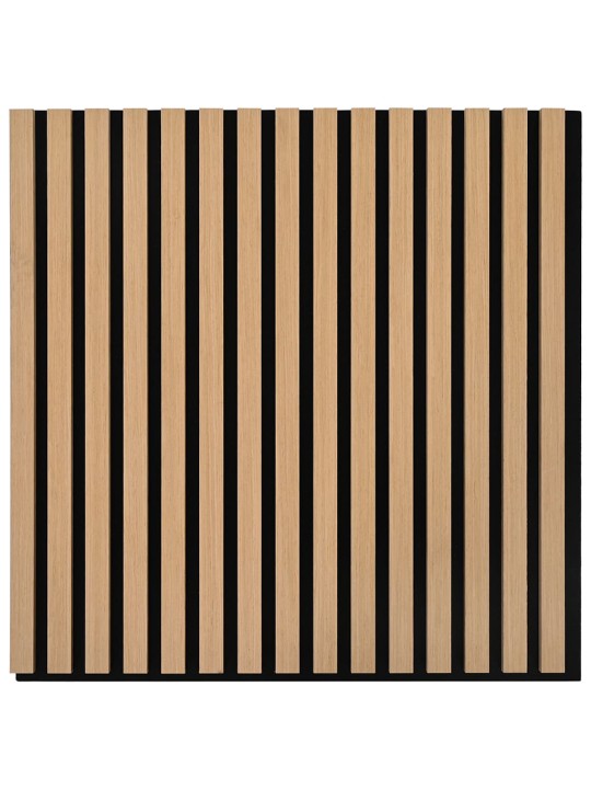 Akustiset seinäpaneelit 2 kpl säle 60,5x60 cm tammiviilu