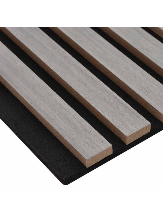 Akustiset seinäpaneelit 2 kpl säle 60,5x60 cm tammiviilu