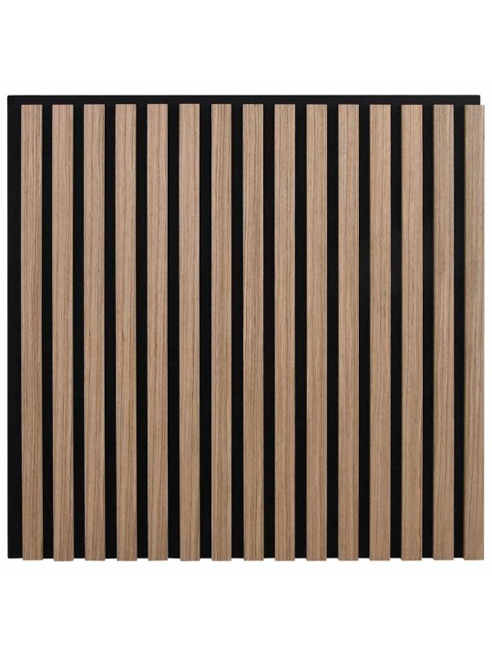 Akustiset seinäpaneelit 2 kpl säle 60,5x60 cm tammiviilu