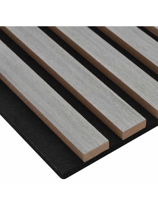 Akustiset seinäpaneelit 8 kpl säle 60,5x60 cm tammiviilu