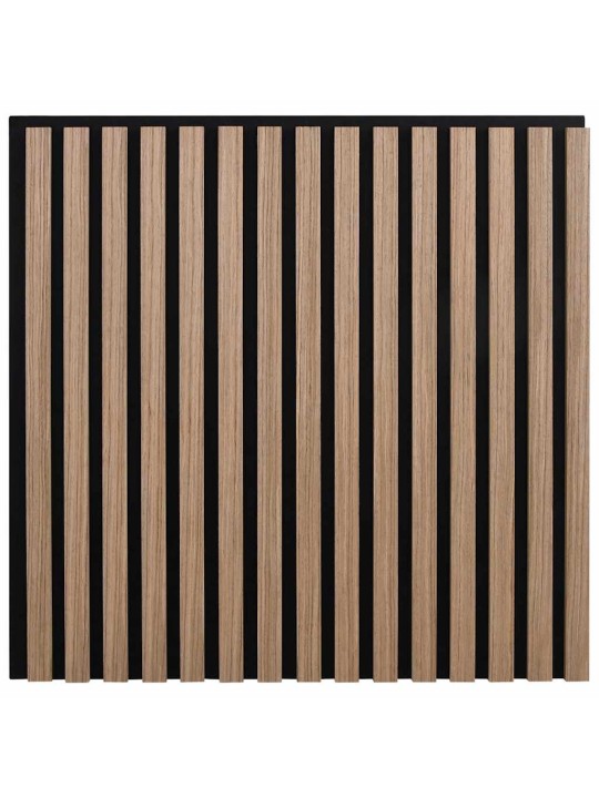 Akustiset seinäpaneelit 8 kpl säle 60,5x60 cm tammiviilu