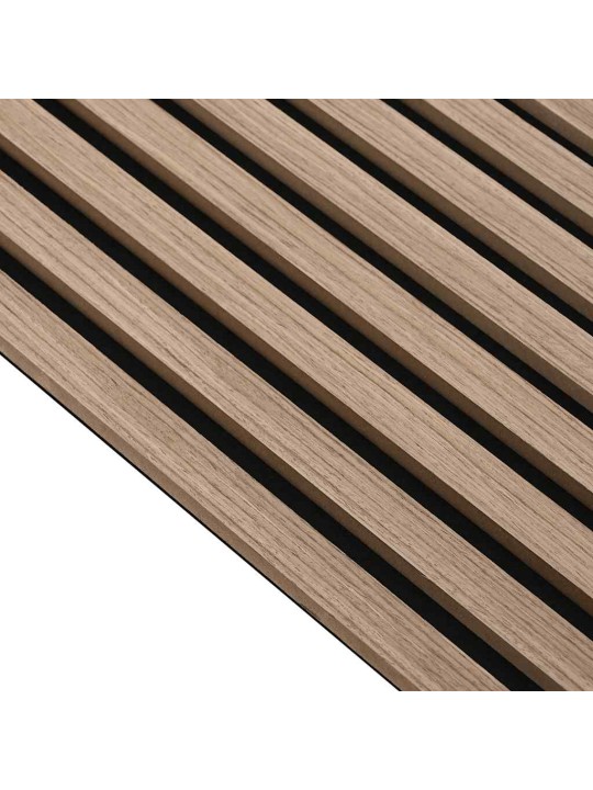Akustiset seinäpaneelit 8 kpl säle 60,5x60 cm tammiviilu