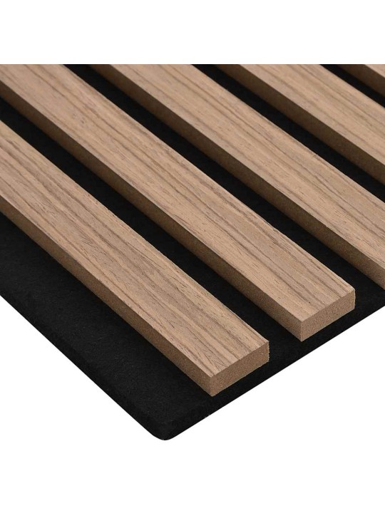 Akustiset seinäpaneelit 8 kpl säle 60,5x60 cm tammiviilu