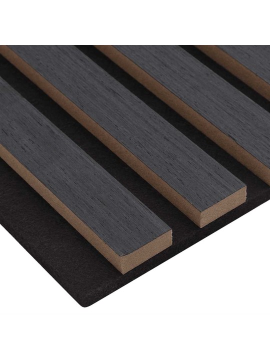 Akustiset seinäpaneelit 8 kpl säle 60,5x60 cm tammiviilu