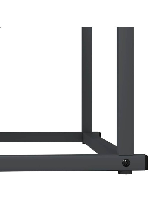Polttopuuteline antrasiitti 70x43x34,5 cm kylmävalssattu teräs