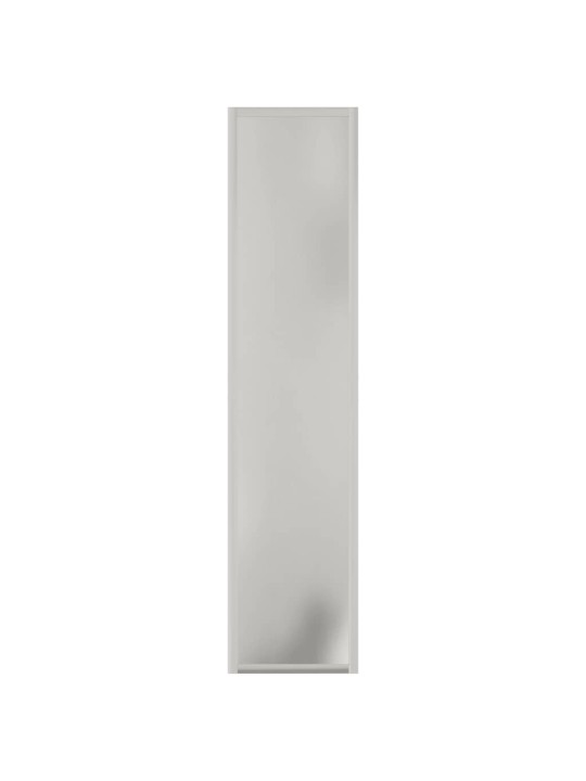 Polttopuuteline 50x23x100 cm ruostumaton teräs