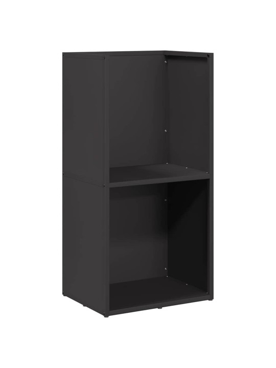 Polttopuuteline musta 40x30x80 cm kylmävalssattu teräs