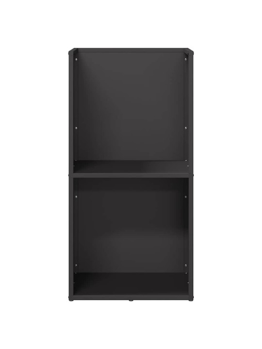 Polttopuuteline musta 40x30x80 cm kylmävalssattu teräs