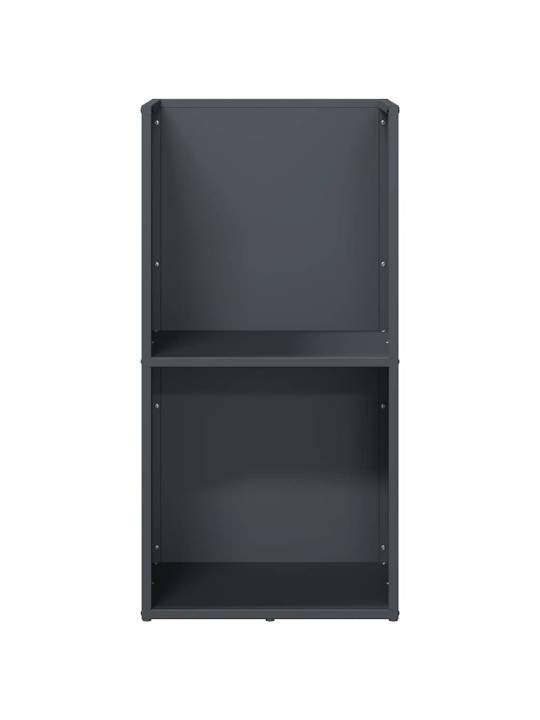Polttopuuteline antrasiitti 40x30x80 cm kylmävalssattu teräs