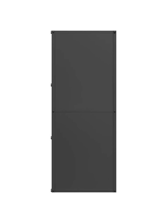 Polttopuuteline musta 40x30x75 cm kylmävalssattu teräs