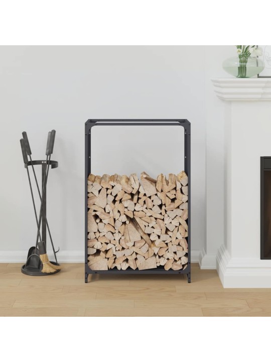 Polttopuut antrasiitti 60x28x90 cm kylmävalssattu teräs
