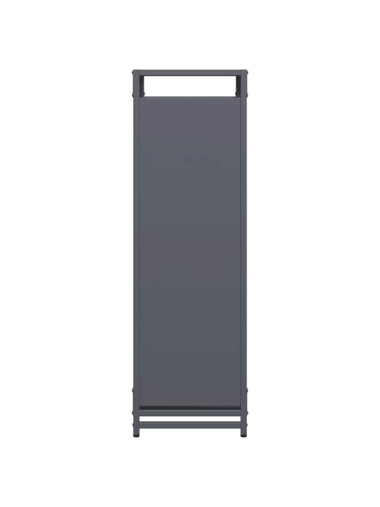 Polttopuut antrasiitti 60x28x90 cm kylmävalssattu teräs