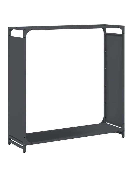 Polttopuut antrasiitti 90x28x90 cm kylmävalssattu teräs