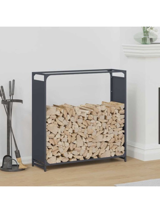 Polttopuut antrasiitti 90x28x90 cm kylmävalssattu teräs