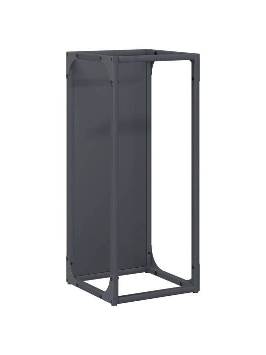 Polttopuut antrasiitti 25x25x60 cm kylmävalssattu teräs
