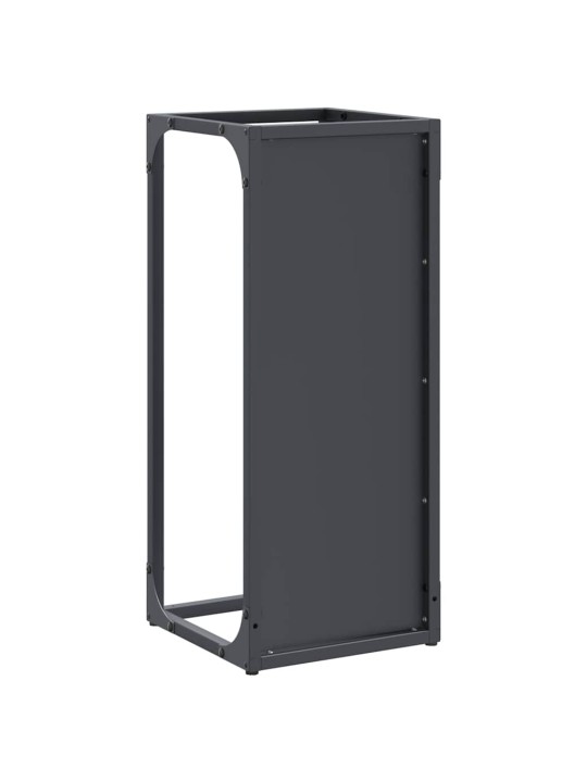 Polttopuut antrasiitti 25x25x60 cm kylmävalssattu teräs