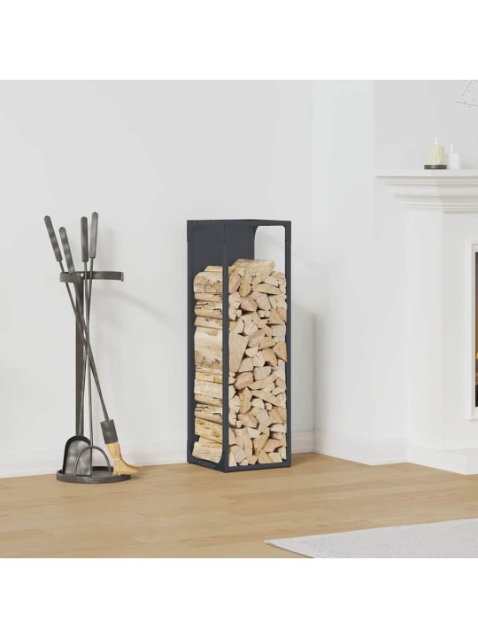 Polttopuut antrasiitti 25x25x80 cm kylmävalssattu teräs