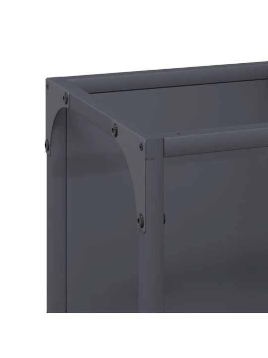 Polttopuut antrasiitti 25x25x100 cm kylmävalssattu teräs