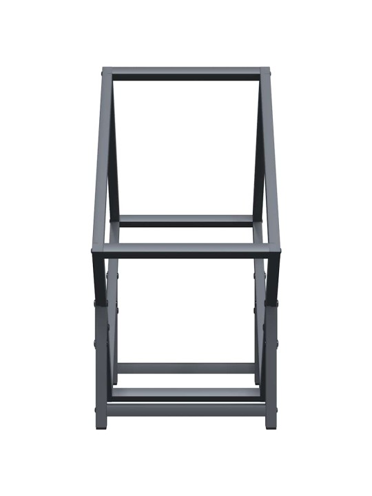 Polttopuut antrasiitti 50x25x50 cm kylmävalssattu teräs