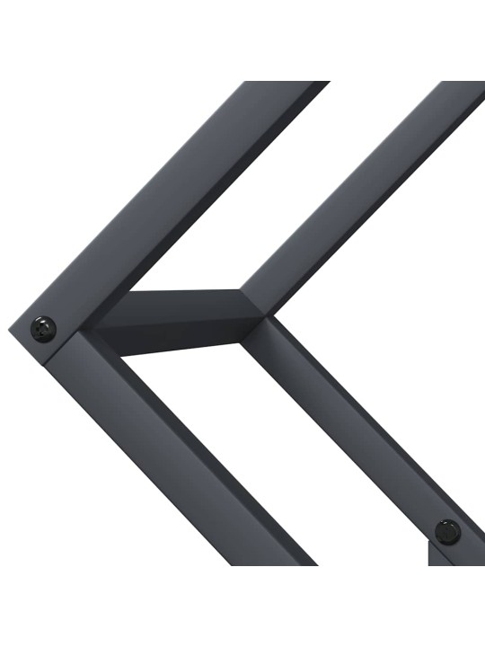 Polttopuut antrasiitti 50x25x50 cm kylmävalssattu teräs