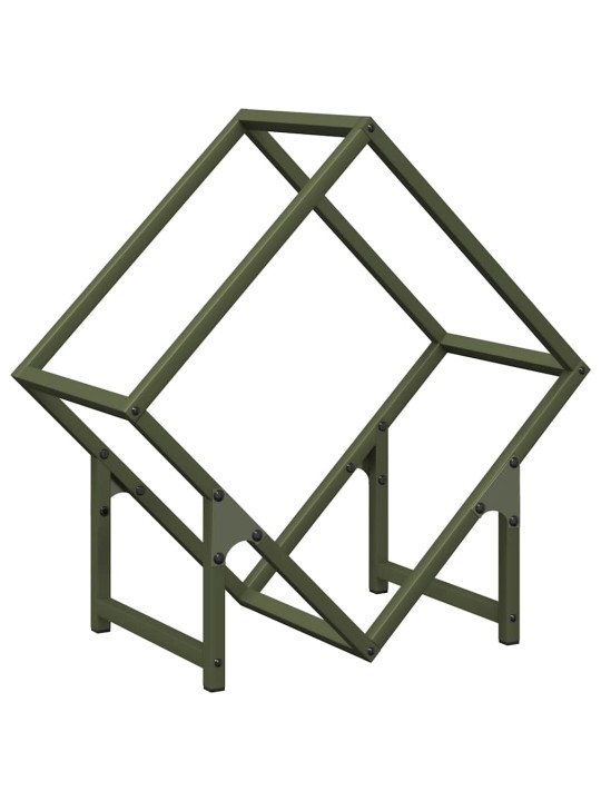 Polttopuuteline 50x25x50 cm kylmävalssattua terästä