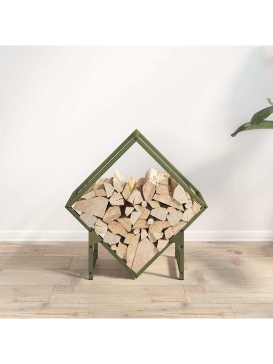 Polttopuuteline 50x25x50 cm kylmävalssattua terästä