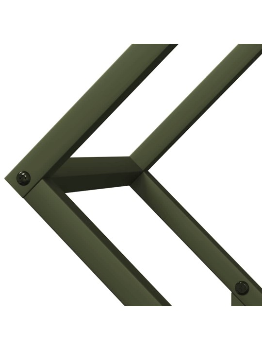 Polttopuuteline 50x25x50 cm kylmävalssattua terästä