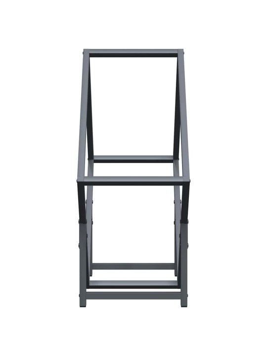 Polttopuut antrasiitti 60x25x60 cm kylmävalssattu teräs